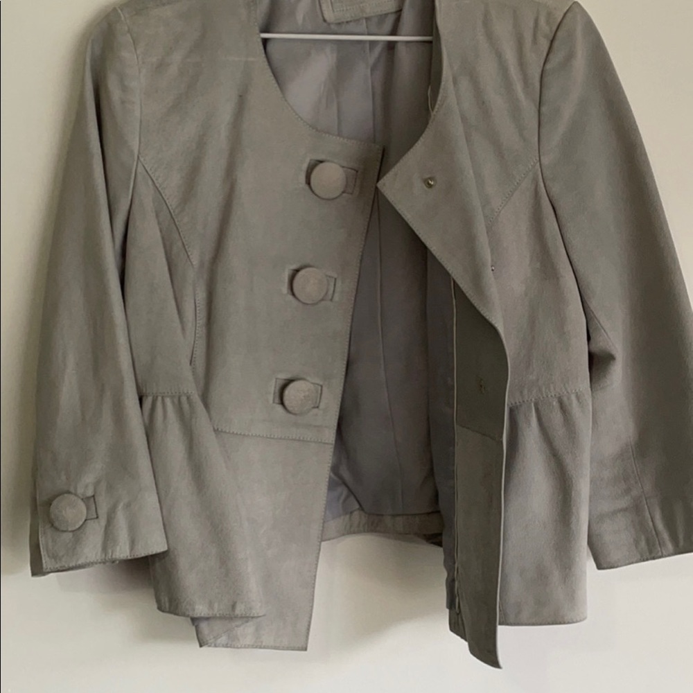 Ladies Grey Jacket - Picture 2 of 2